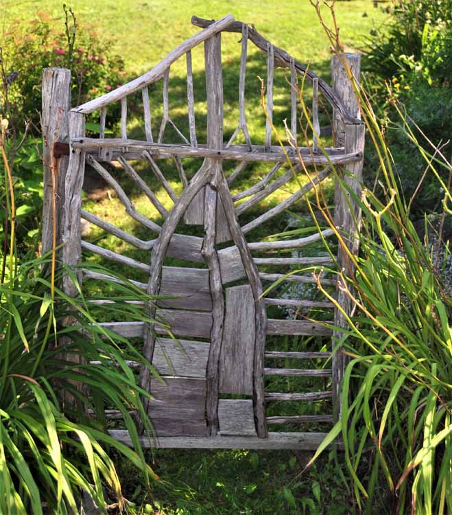 wooden gate